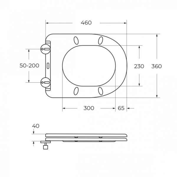 Унитаз подвесной BelBagno Flay-R BB053CHR/SC
